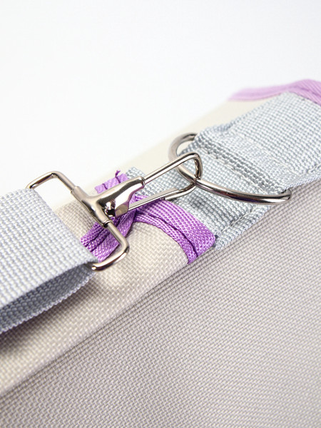 Изображение товара Сумка для животных Sima-Land 10786241 (белый/сиреневый)