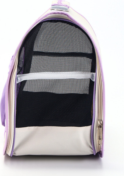 Изображение товара Сумка для животных Sima-Land 10786241 (белый/сиреневый)