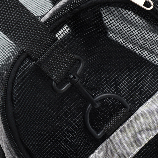 Изображение товара Сумка для животных Sima-Land Сетчатая / 9889773 (серый)