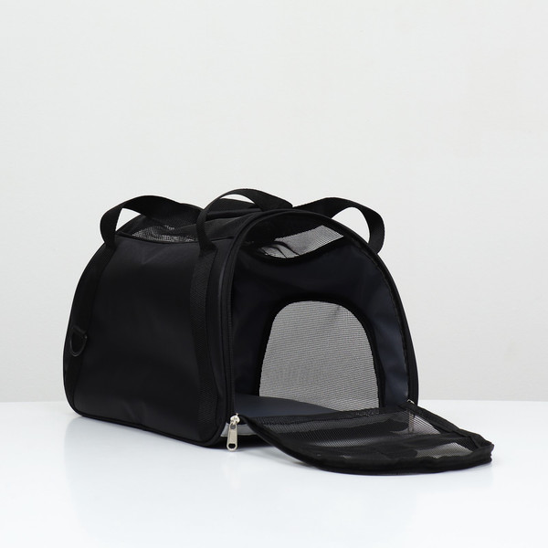 Изображение товара Сумка для животных Sima-Land Сетчатая / 9247570 (черный)