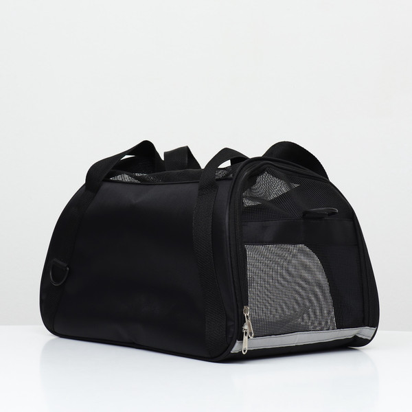 Изображение товара Сумка для животных Sima-Land Сетчатая / 9247570 (черный)
