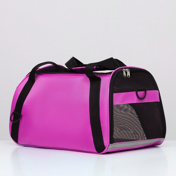 Изображение товара Сумка для животных Sima-Land Сетчатая / 9889775 (фиолетовый)