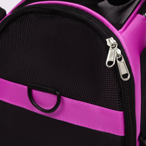 Изображение товара Сумка для животных Sima-Land Сетчатая / 9889775 (фиолетовый)