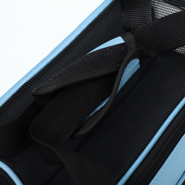 Изображение товара Сумка для животных Sima-Land Сетчатая / 9889776 (голубой)