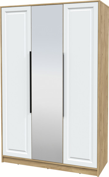 Изображение товара Шкаф Интерлиния Концепт КТ-Ш3з Деко (дуб золотой/белый)