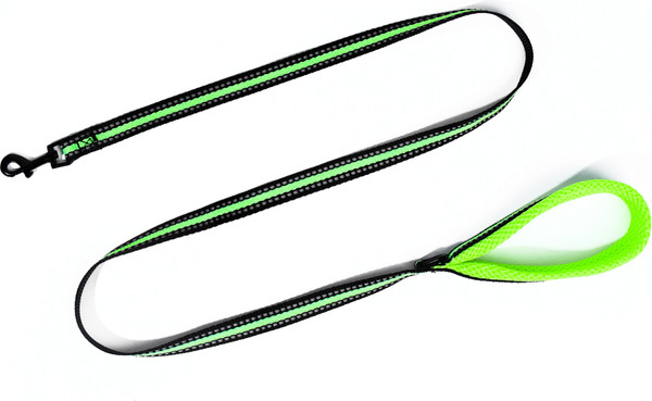 Изображение товара Шлея с поводком Sima-Land Светоотражающий / 7149049 (желтый)