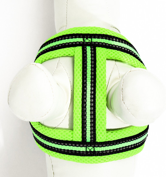 Изображение товара Шлея с поводком Sima-Land Светоотражающий / 7149049 (желтый)