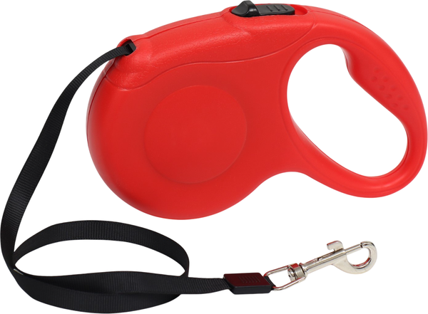 Изображение товара Поводок-рулетка Sima-Land Моноцвет / 9413687 (5м, красный)