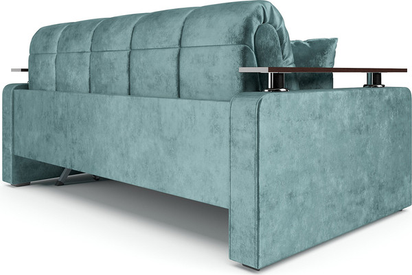 Изображение товара Диван Mebel-Ars Аккордеон Бакли ППУ 140x200 (велюр мятный Plush OWV-27)