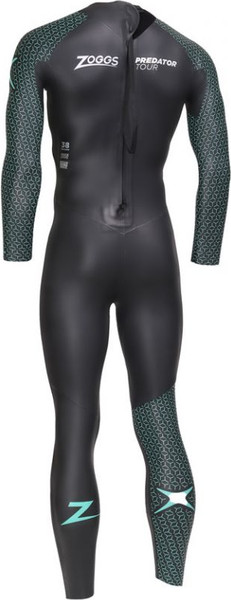 Изображение товара Гидрокостюм для плавания ZoggS Predator Tour Fs Man / 464092 (XL, черный/голубой)