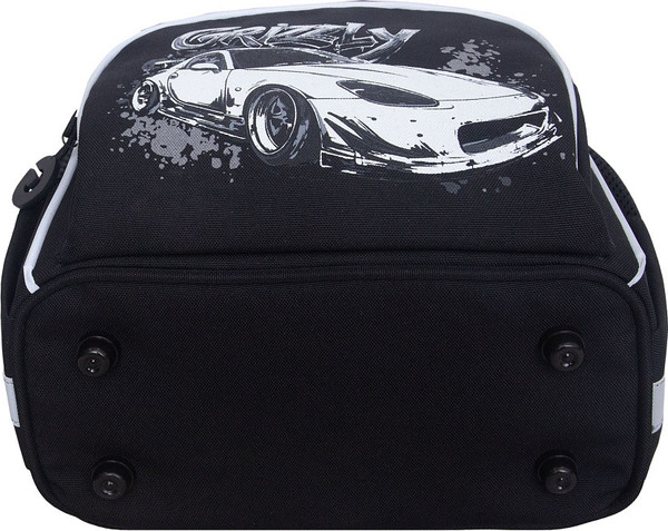 Изображение товара Школьный рюкзак Grizzly RAm-685-6 (черный/серый)