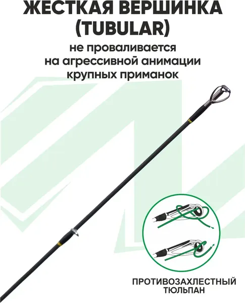 Изображение товара Удилище MAXIMUS Contact Pelagic Jig 24XXH / MJCCN24XXH (2.4м, 45-120гр)