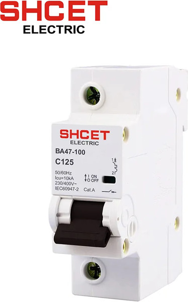 Изображение товара Выключатель автоматический SHCET 47-100 1Р 100А (10kA) хар.С / S0000243