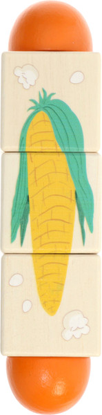Изображение товара Развивающая игрушка Sima-Land Кубики деревянные на оси Овощи / 10917281