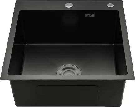 Изображение товара Мойка кухонная Gappo GS5050-6 (черный)