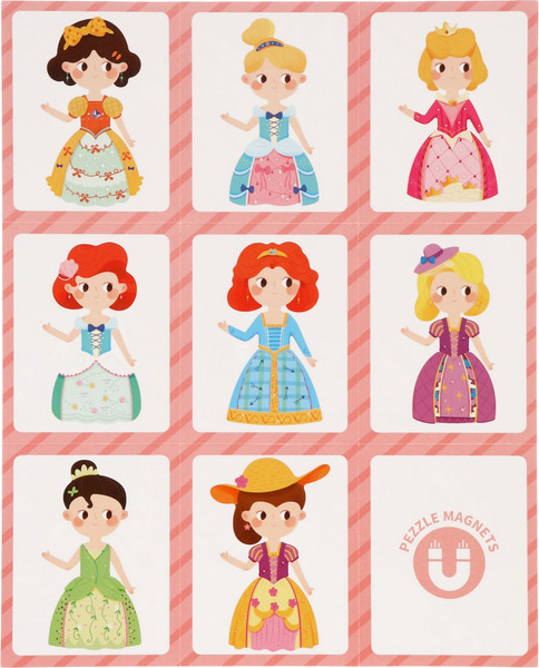 Изображение товара Развивающий игровой набор Sima-Land Магнитный набор Маленькая принцесса / 10916125