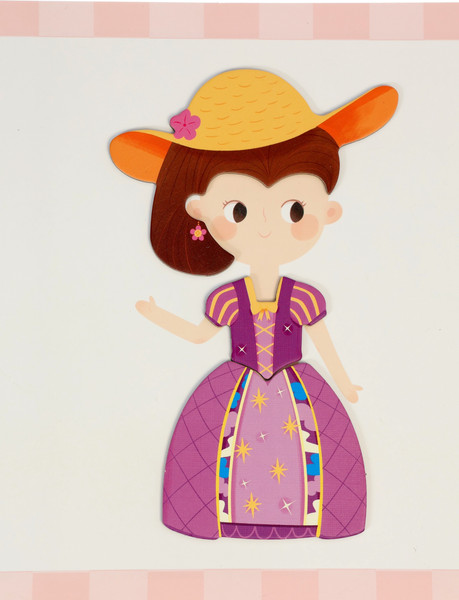 Изображение товара Развивающий игровой набор Sima-Land Магнитный набор Маленькая принцесса / 10916125