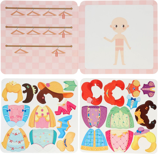 Изображение товара Развивающий игровой набор Sima-Land Магнитный набор Маленькая принцесса / 10916125