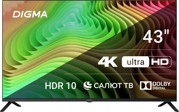 Изображение товара Телевизор Digma 43" DM-LED43UBB40