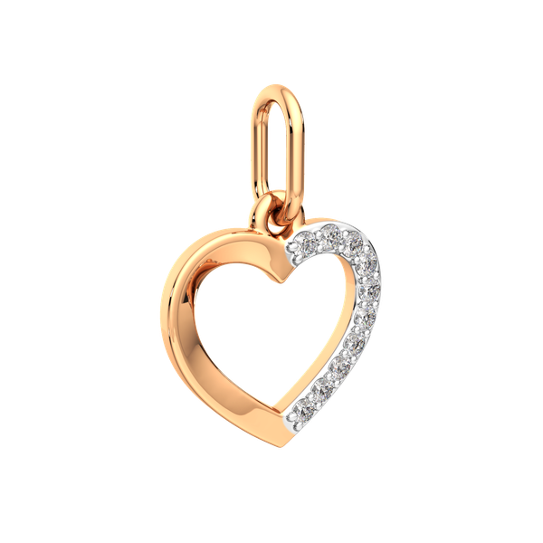 Изображение товара Комплект ювелирных украшений из розового золота ZORKA Сердца 310971.9K.R.ZZ, 440259-9K