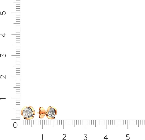 Изображение товара Комплект ювелирных украшений из розового золота ZORKA 210515-9K, 3101382.9K.R.ZZ