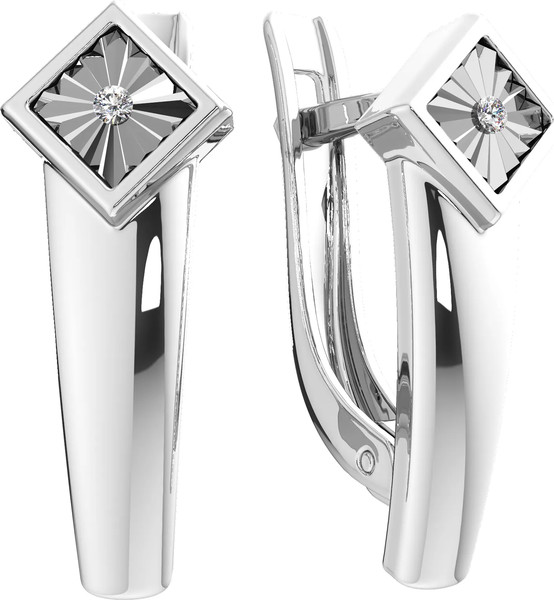 Изображение товара Комплект ювелирных украшений из серебра ZORKA С бриллиантами 04D0091.ZZ, 03D0066.ZZ, 03D0038