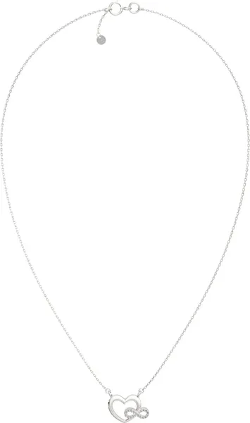 Изображение товара Комплект ювелирных украшений из серебра ZORKA Сердца Колье 0550060, серьги 0300247, серьги 0310235