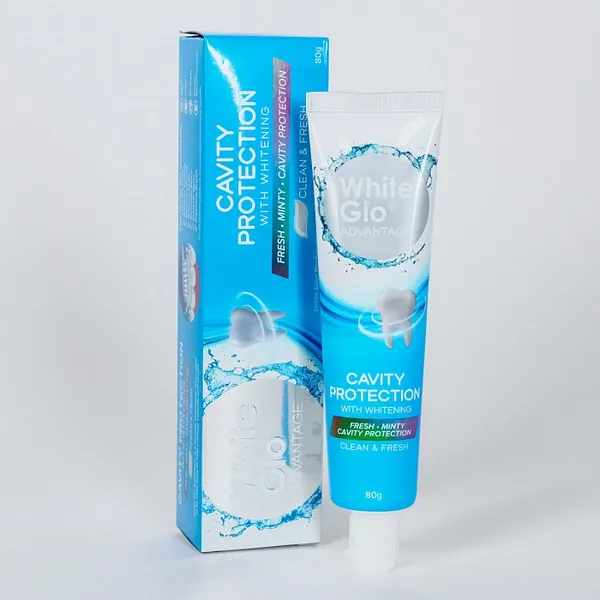 Изображение товара Зубная паста White Glo Отбеливающая Защита от кариеса (80г)