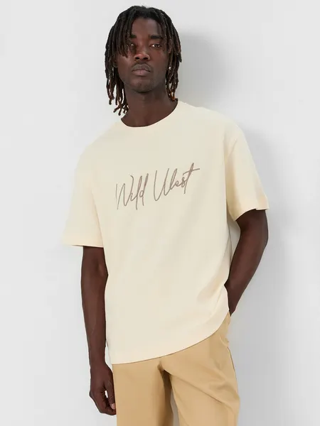 Изображение товара Футболка Mark Formelle 111938 (р.100-182/188, айвори/621-D вышивка)