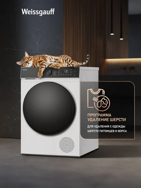Изображение товара Сушильная машина Weissgauff WD 5910 Heat Pump