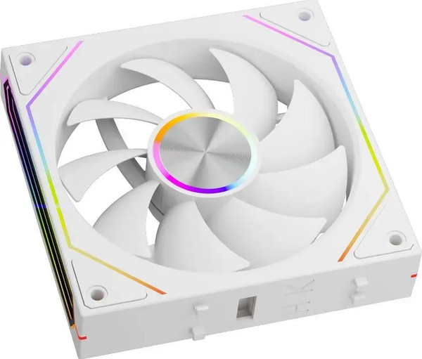 Изображение товара Вентилятор для корпуса PCCooler F3 X120 WH ARGB / F3X120-WHAC112-GL (белый)