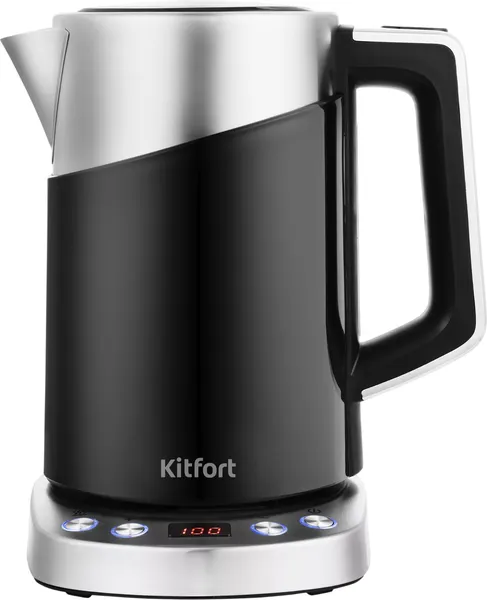 Изображение товара Электрочайник Kitfort KT-660-2 (черный)