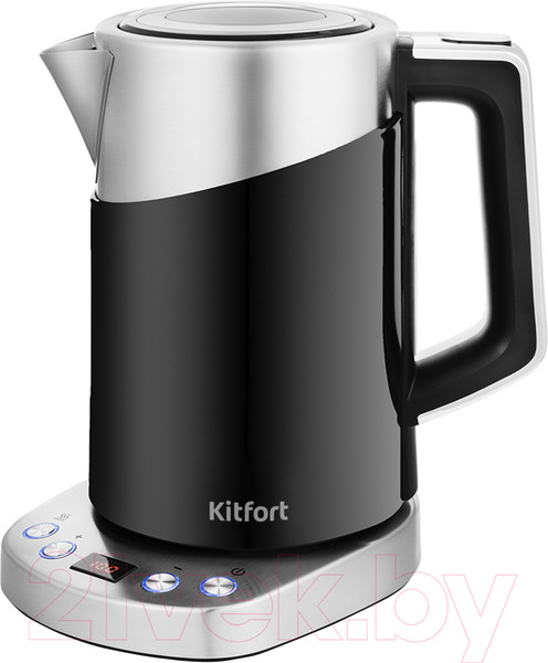 Изображение товара Электрочайник Kitfort KT-660-2 (черный)