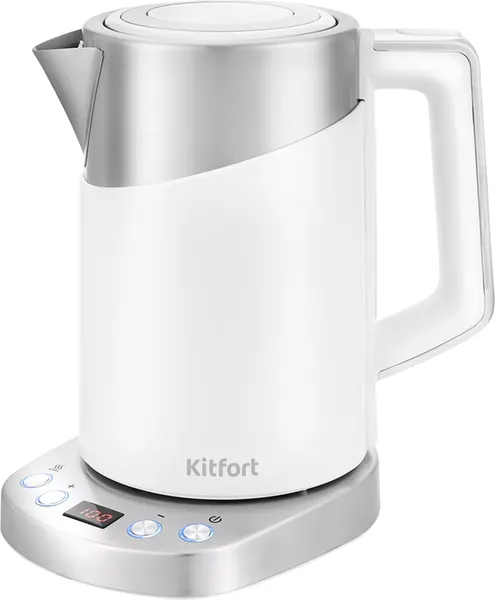 Изображение товара Электрочайник Kitfort KT-660-1 (белый)