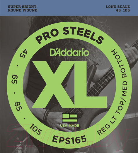Изображение товара Струны для бас-гитары D'Addario EPS-165