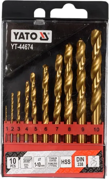 Изображение товара Набор сверл Yato YT-44674