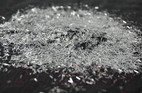 Изображение товара Блестки для жидких обоев Bioplast Люрекс SB102 (10г, серебристый)