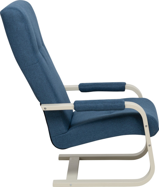 Изображение товара Кресло мягкое Импэкс Leset Ален (слоновая кость/Savana Plus Denim синий)