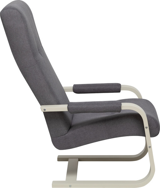 Изображение товара Кресло мягкое Импэкс Leset Ален (слоновая кость/Savana Plus Mouse серый)