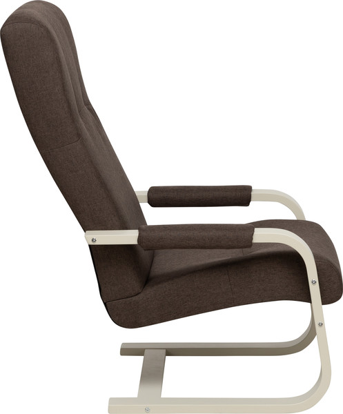 Изображение товара Кресло мягкое Импэкс Leset Ален (слоновая кость/Savana Plus Toffee коричневый)