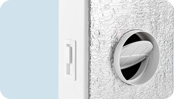 Изображение товара Проветриватель пассивный Vakio KIV New (белый)