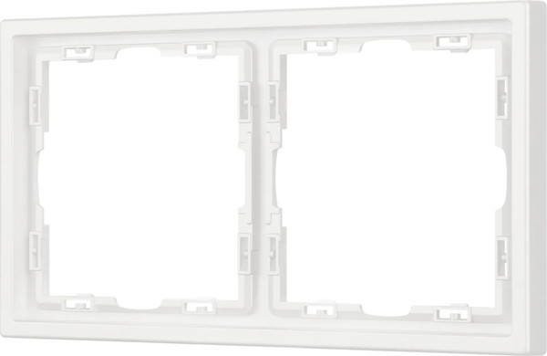 Изображение товара Рамка для выключателей и розеток Arlight FRM-NOBE-SFPL-2-WH / 054215