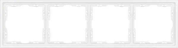 Изображение товара Рамка для выключателей и розеток Arlight FRM-NOBE-SFPL-4-WH / 054223
