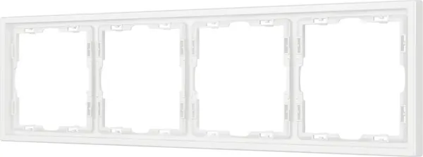 Изображение товара Рамка для выключателей и розеток Arlight FRM-NOBE-SFPL-4-WH / 054223
