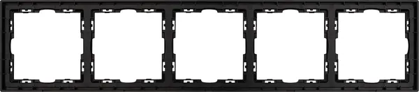Изображение товара Рамка для выключателей и розеток Arlight FRM-NOBE-SFPL-5-GR / 054230