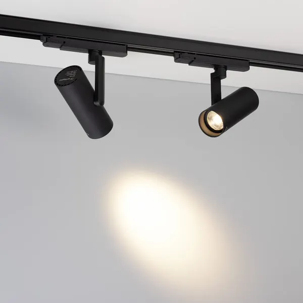 Трековый светильник Arlight LGD-ARTIFACT-4TR-R65-18W Warm3000-MIX BK 20 deg / 057109 — фото 6