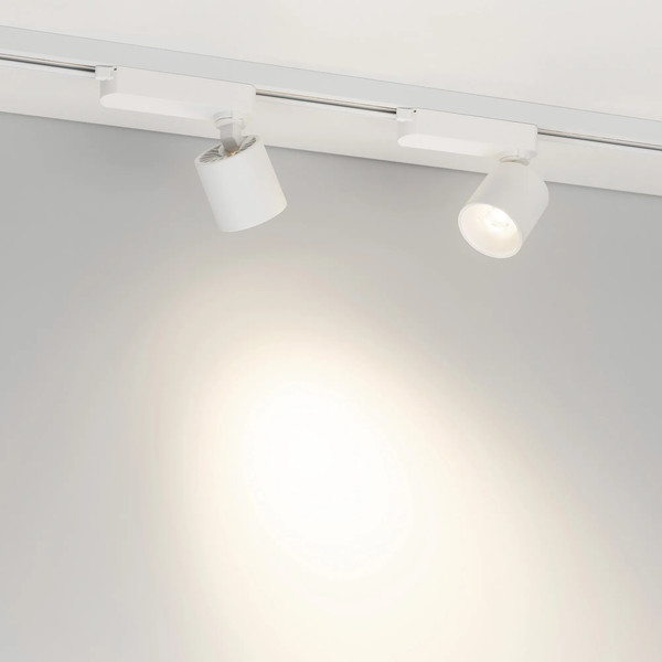 Изображение товара Трековый светильник Arlight LGD-DYKE-2TR-R60-8W Day4000 WH 50 deg / 052255