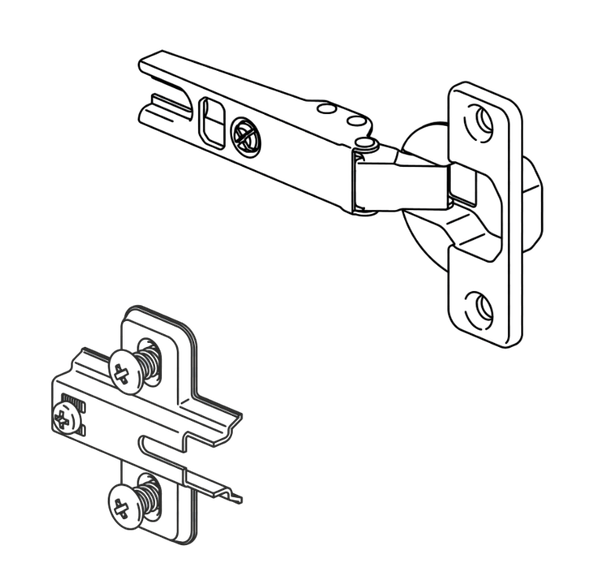 Изображение товара Комплект петель мебельных Mio Tesoro МАКС 2.06.13.310.0