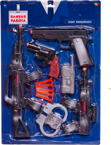 Изображение товара Игровой набор полицейского Abtoys Полиция / PT-01790