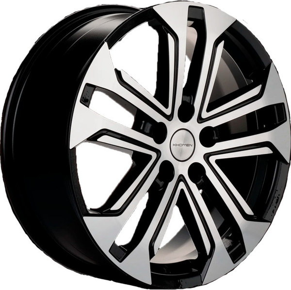 Изображение товара Литой диск Khomen KHW1803 Tugella 18x7" 5x108мм DIA 63.4мм ET 46мм (Black FP)